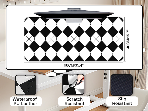 large computer mouse pad