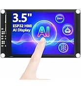 ELECROW ESP32 Display 480×320, 3.5" HMI Advanced ESP32 IPS Touch Display, Support AI Speech Inter...