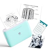 Phomemo M04S Portable Thermal Printer Bluetooth Label Printer, Sticker Note Printer, Support 2/3/...