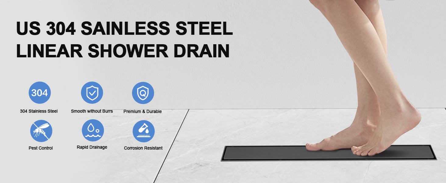 Linear Shower Drain