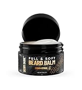 Derm Dude Full and Soft Beard Balm for Men – Conditioning Balm with Natural Oils for Growth, Soft...