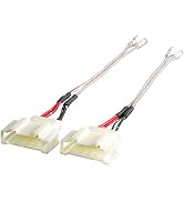 RED WOLF Door Speaker Wiring Harness Connector Plug Replacement for Volkswagen VW 2009-2018 Tigua...