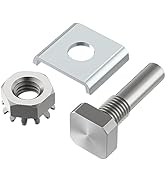 PalpitateC Shower Door Pivot Pin Parts with Hex-Nut and Washer Shower Doors Stainless Steel Pivot...