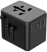 Power Adapter, 17W 220v to 110v Adapter,White Voltage Converter Us to Europe, for Some Electroics...