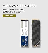 Timetec SSD NVMe PCIe Gen4x4 3D NAND