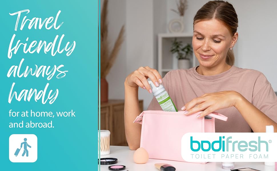 toilet paper foam gel spray wet wipe alternative
