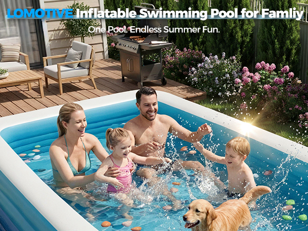 inflatable swimming pool