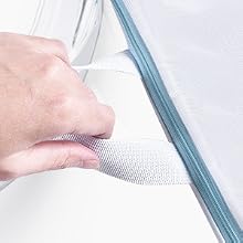 Seams reinforced handle