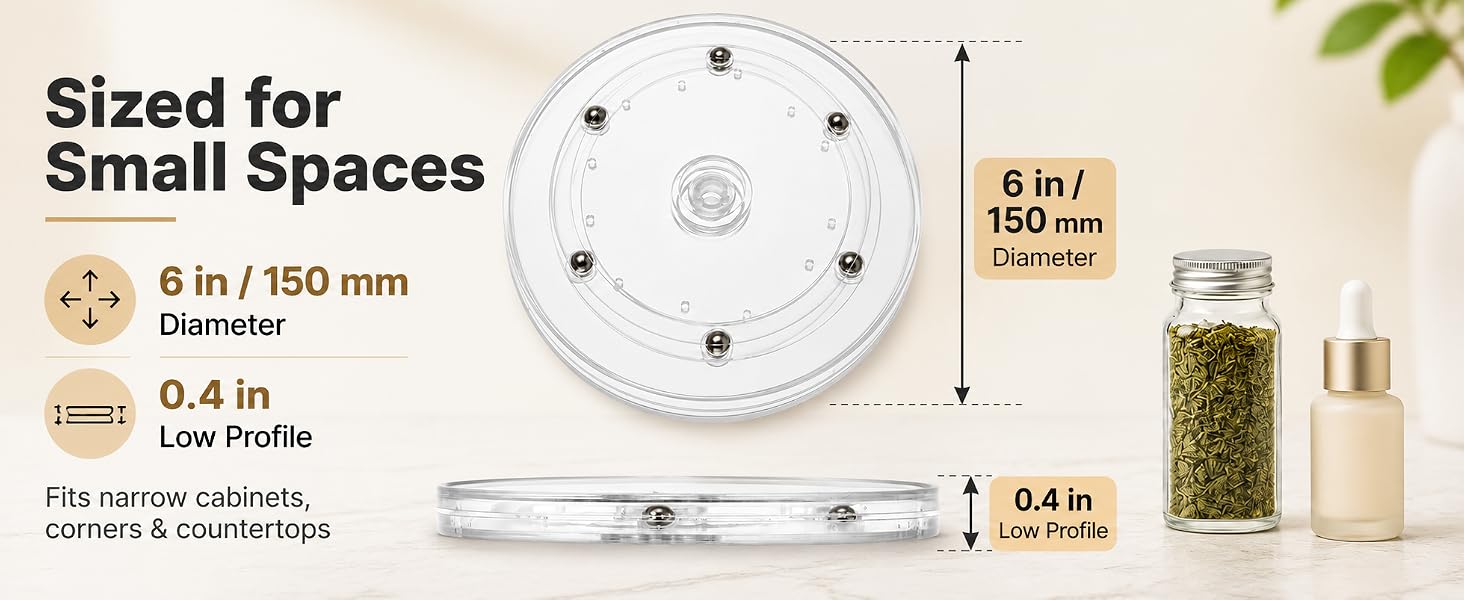 small lazy susan 6 inch 6 inch lazy susan mini lazy susan clear lazy susan organizer