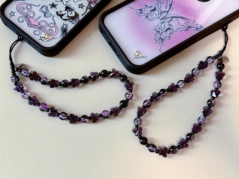 butterfly phone wristlet