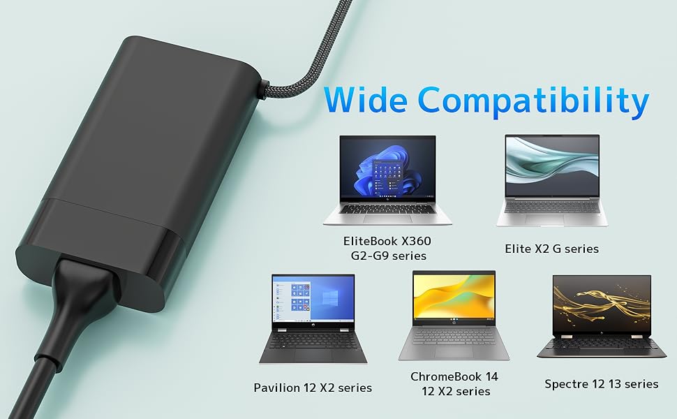 The model compatible with the HP 65W laptop charger