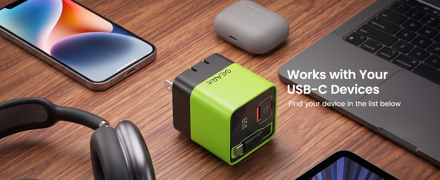 Work with you USB-C Devices
