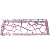 JSJT Hollow Mechanical Keyboard Case, PC Material Transparent Pink Mechanical Keyboard Shell,DIY ...