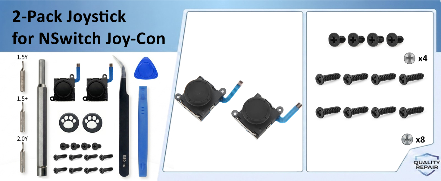 2-Pack Joystick for NSwitch Joy-Con