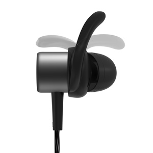 Earhook ear hook Flexible soft bend comfortable comfort secure fit sports earbuds wired seal canal