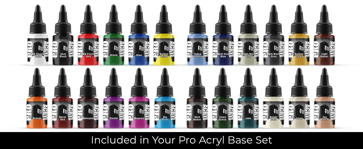 bottles painters kits master