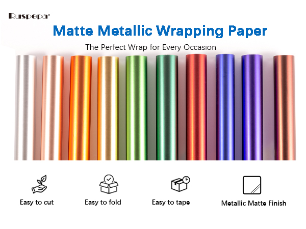 matte wrapping paper