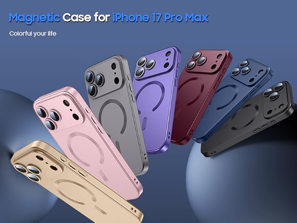iphone 17 pro max case compatible with Magsafe