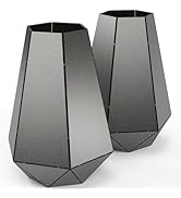 WelderElite Welding Coupons Vases 2-Set,17 Gauge Welding Practice Kits,Mild Steel Plate,Beginner ...