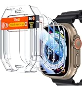 UniqueMe for 4 Pack Apple Watch Ultra/Ultra 2 / Ultra 3 Screen Protector 49mm, Military Grade Sho...
