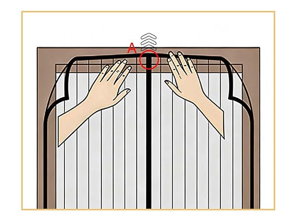 Magnetic Screen Door