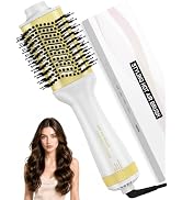 Hair Dryer Brush, 3 Inch Oval Blowout Brush for Medium to Long Hair, Brush Blow Dryer with Comb, ...