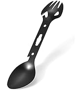 DZRZVD Camp Multi-Function Flatware-Stainless Steel Spoon Fork Knife-Matching Bottle OpenerCan Op...