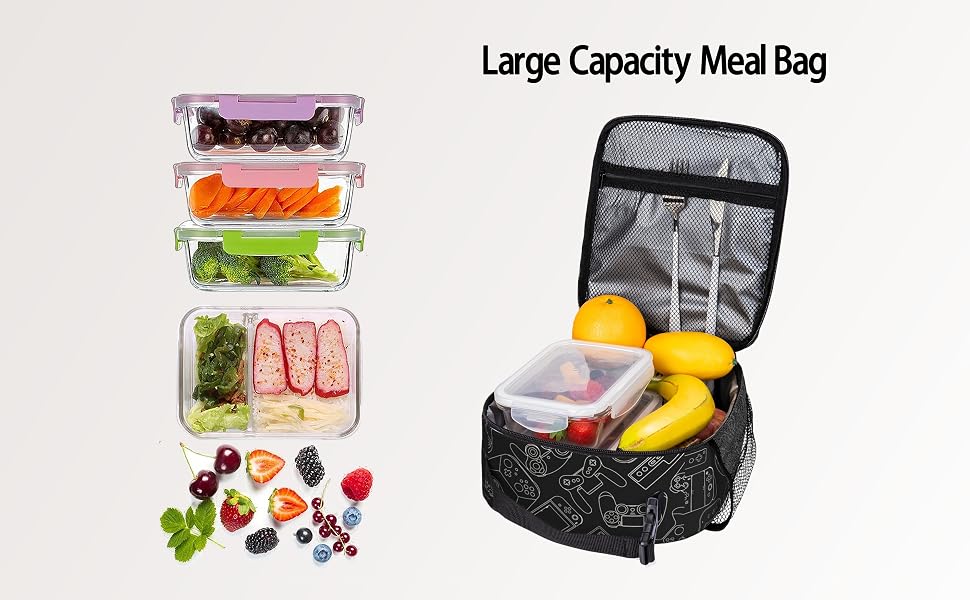 Gamer lunch bag