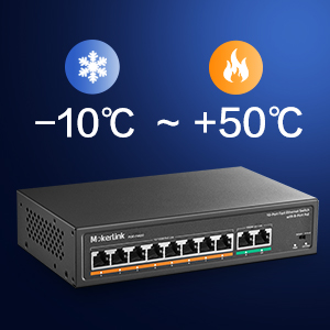 8 port poe switch