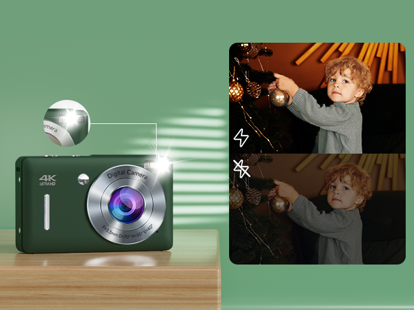 portable camera digital ,FHD green digital camera,digital camera with flash,fhd 1080p digital camera