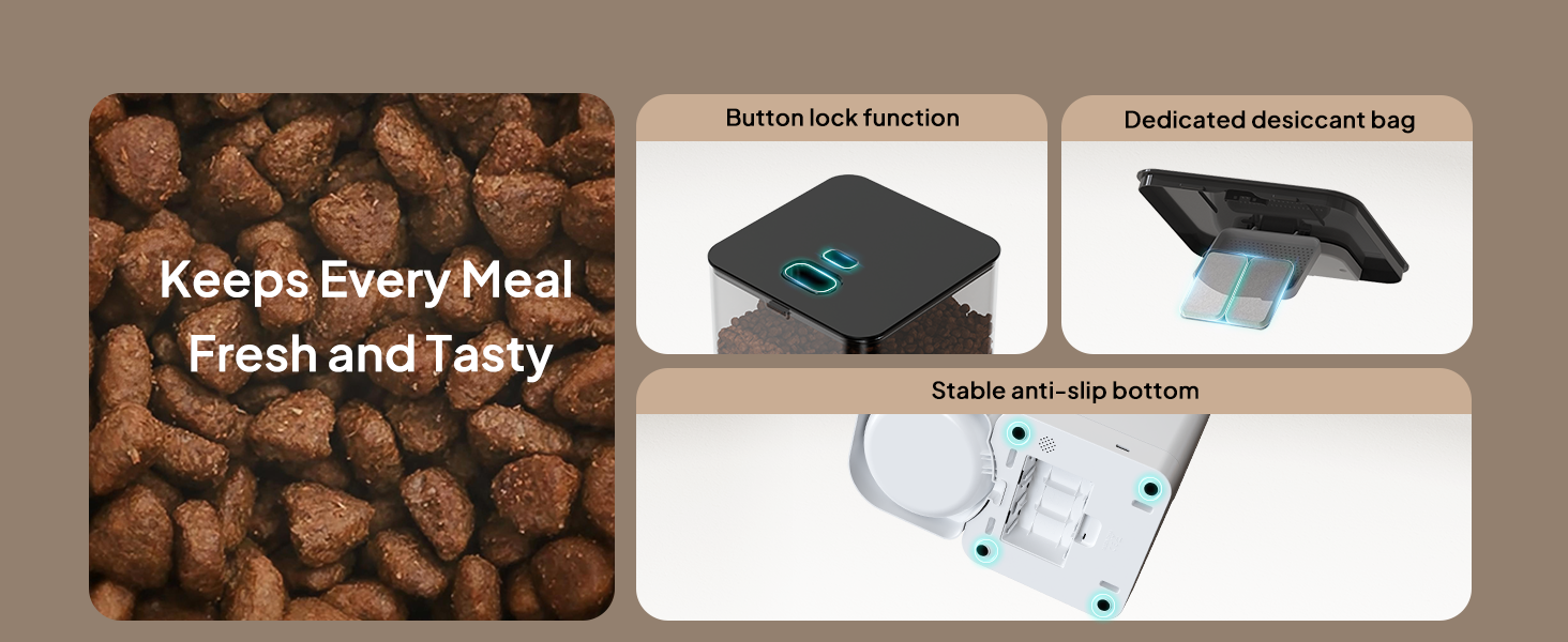 VOLUAS Automatic Cat Feeders