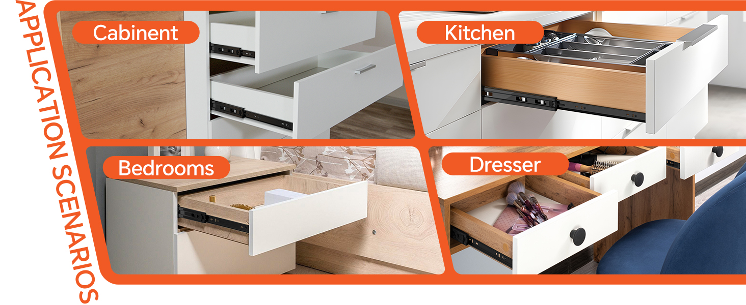 drawer roller slides