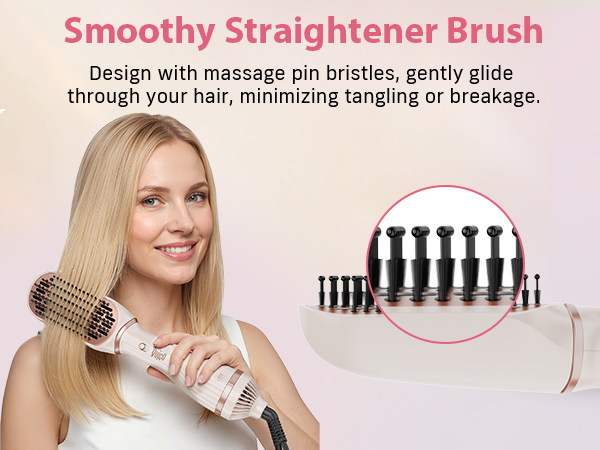 Hair dryer brush