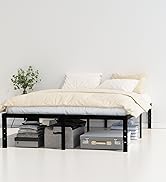 bed frame with storage