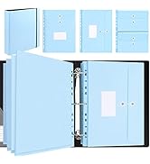 Uquelic Large Important Document Organizer, Document Organizer Folio with 8 Expandable A4 Size & ...