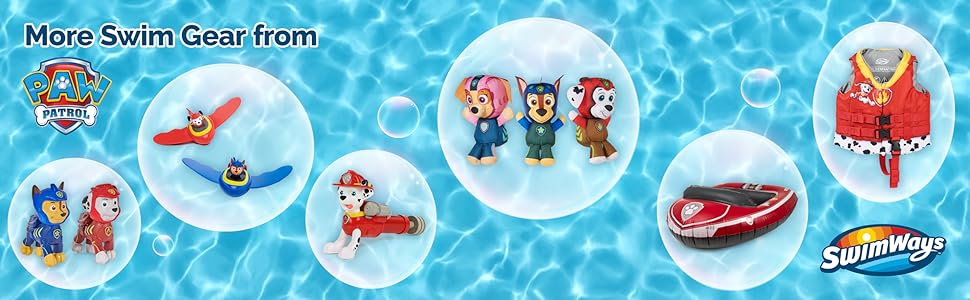 swimways paw patrol toys for kids pool toys water outdoor