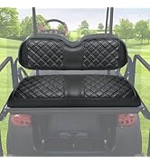 MOSNAI Golf Cart Rear Seat Covers for EZGO Club Car Yamaha Aftermarket Rear Seat Cushion, Rear Se...