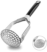 Joyoldelf Heavy Duty Stainless Steel Potato Masher, Folding Masher Kitchen Tool & Food Masher/Pot...