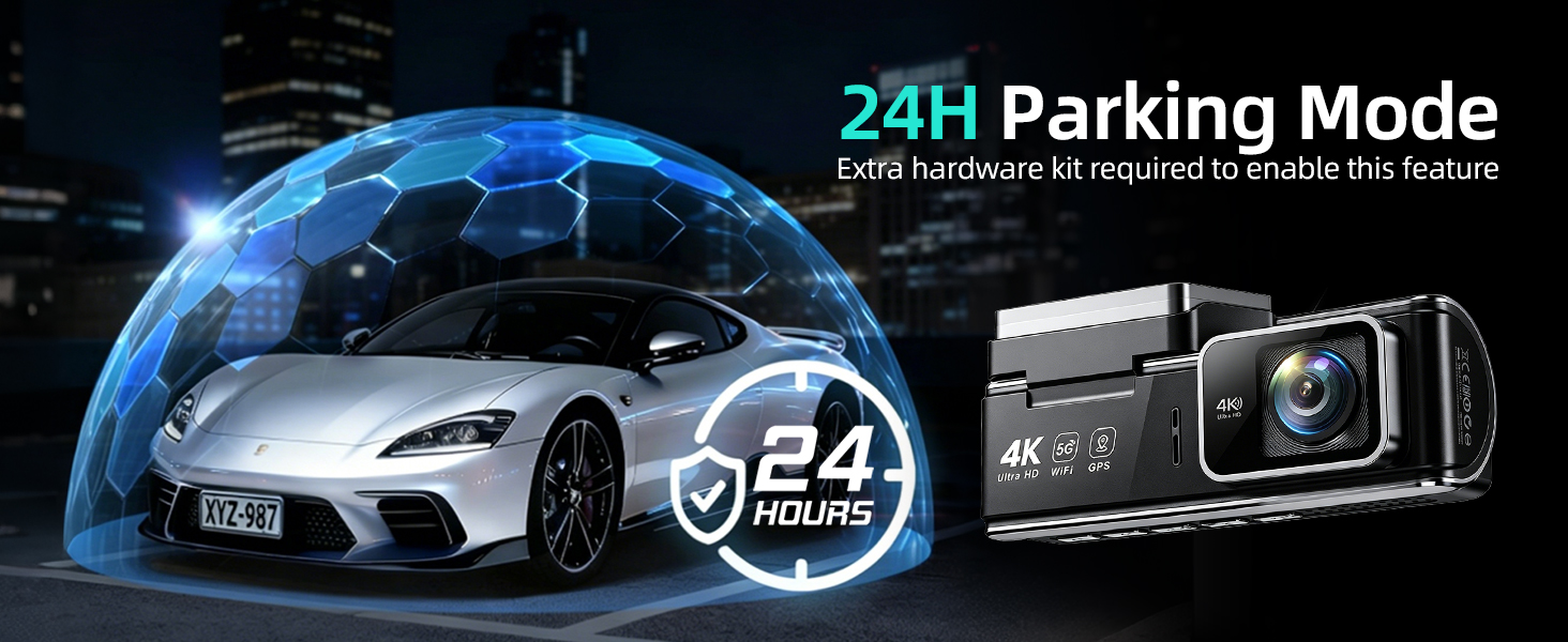 dash camera for cars 24/7 night vision