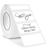 Rongta Label Tape for R22, Standard Laminated Thermal Label Tape Replacement, Waterproof, Oil-Pro...