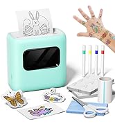 TATTMUSE TK20 Tattoo Maker for Skin, Bluetooh Temporary Tattoo Printer for Girls & Boys, Custom B...