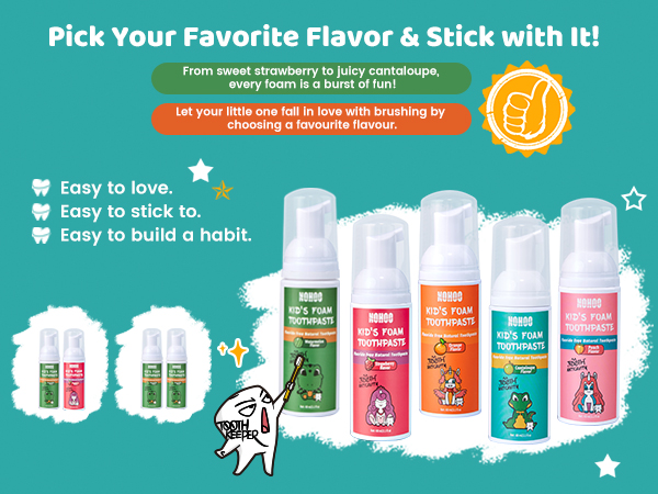 toothpaste kids 3-5