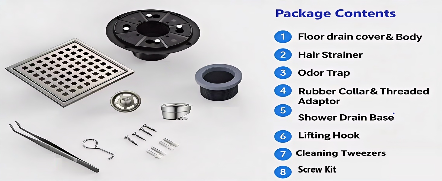 Package Contents Including Installation Manual