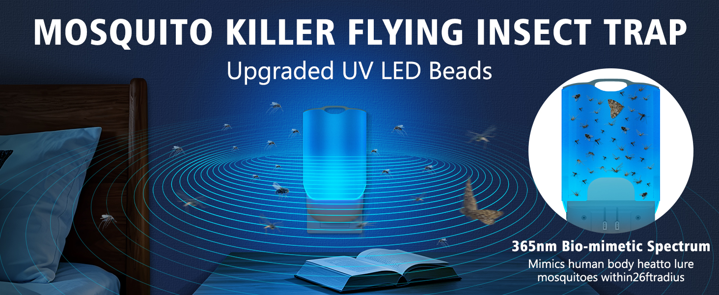 Flying Insect Trap for Indoors