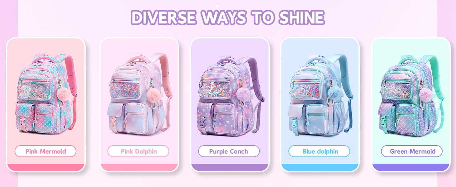 DIVERSE WAYS TO SHINE