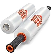 JARLINK Stretch Film, 15 Inch x 1000 Feet Shrink Wrap for Pallet Wrap, Industrial Strength Stretc...