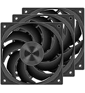 PCCOOLER 3in1 120mm Case Fan, 3 Packs F5 R120 2200RPM FDB Computer PC Fans PWM 4-Pin FDB PC Fan D...