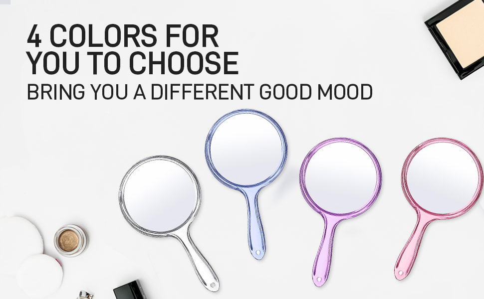 Handle Makeup Mirror