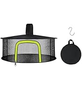 Doacpcr 1 Layer Herb Drying Rack, Herb Drying Rack Hanging Mesh, Foldable Bud Drying Net with U-S...