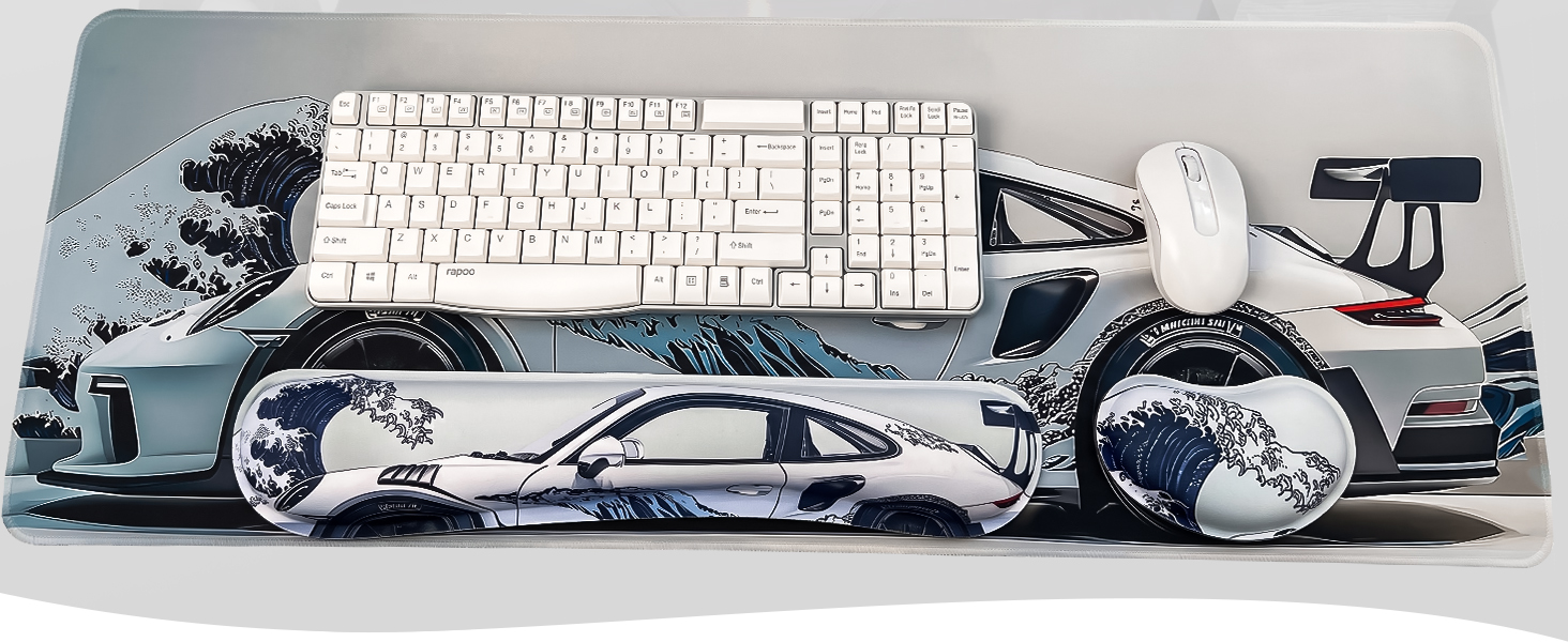 Keyboard Wrist Rest & Mouse Wrist Rest Support